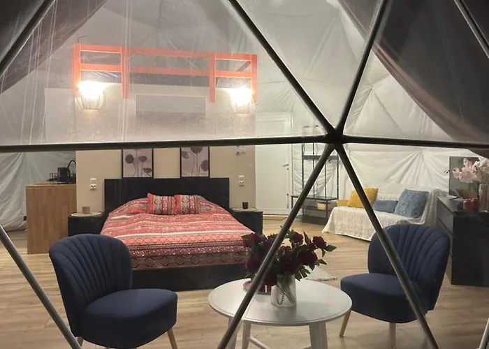 Ranczo Targowka - Glampy I شقة Malanow