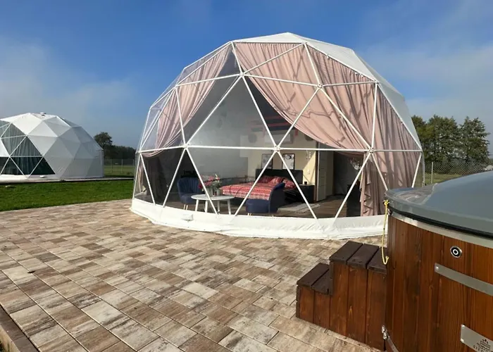 Ranczo Targowka - Glampy I شقة Malanow